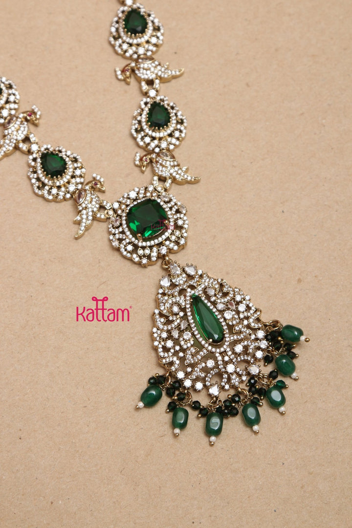 Sahara - Green Victorian Bridal Jewellery ( Sold Separately ) - N5252N