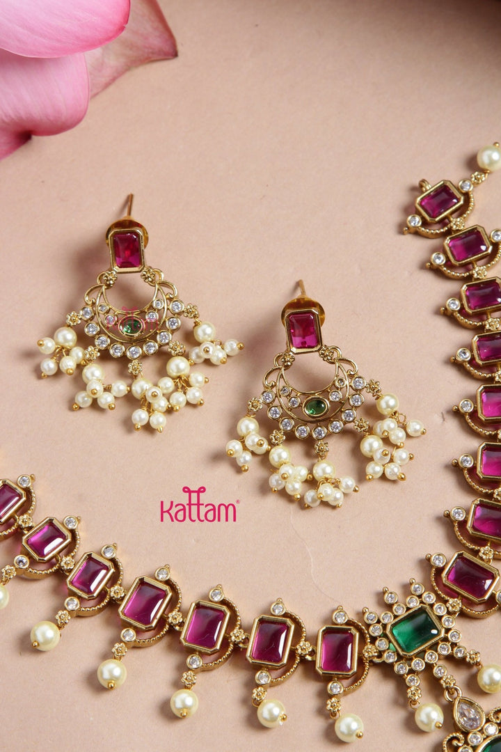 Sainthavi Stone Block Choker - N3183