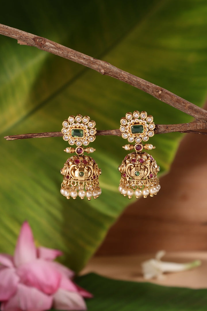 Samridhi - Jhumka Earrings - E1464
