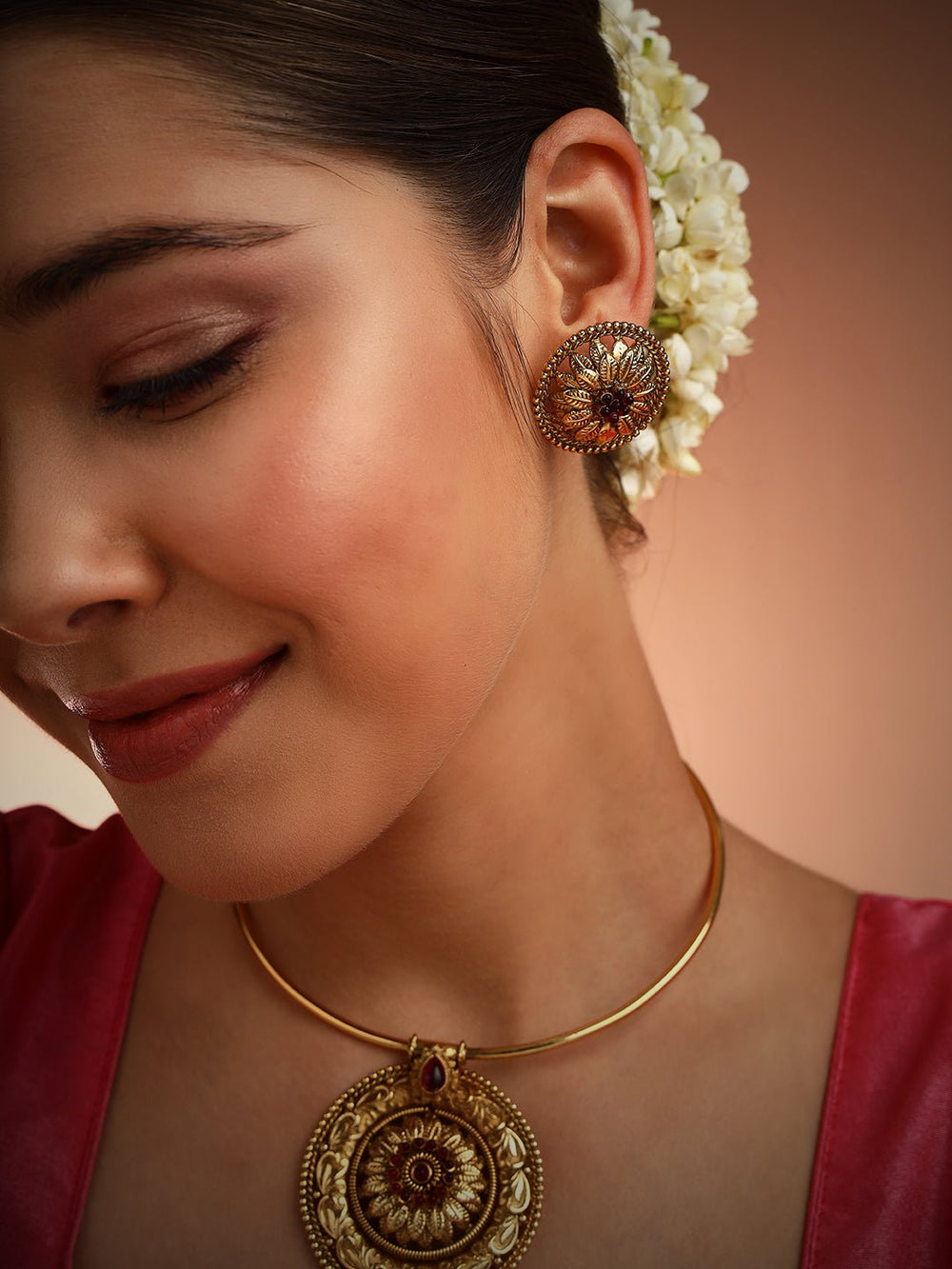 Sangavi - Hasli Tube Choker D1 - N2893