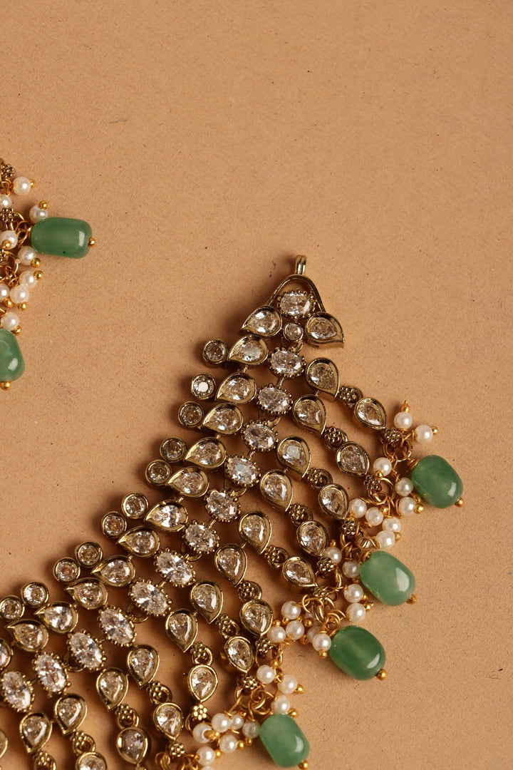 Sanvika - Halfmoon Choker Set - N5401
