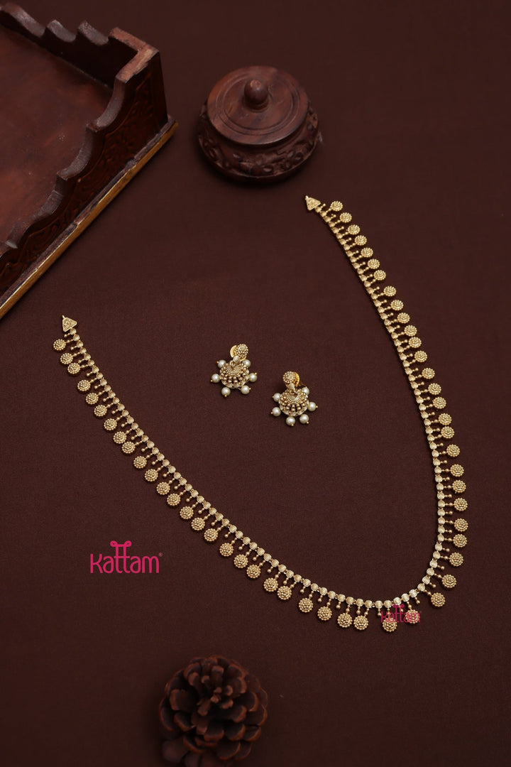 Seetha - Round Patterned Haram - N4013