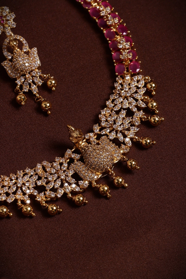 Sheeba - Hasli Ruby Choker - N4137