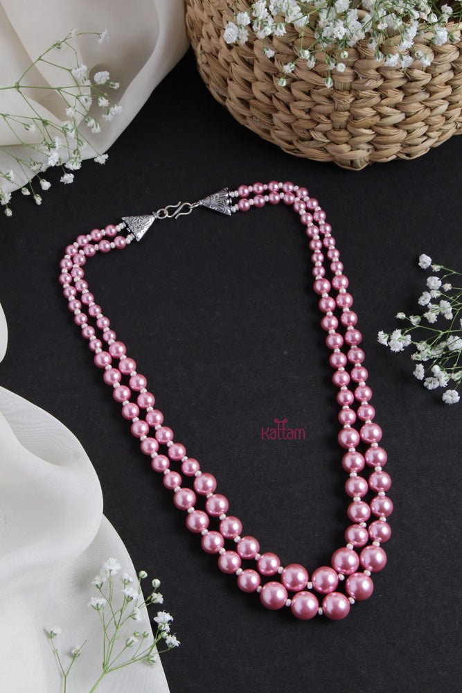 Shell Pearl Mala - N2695