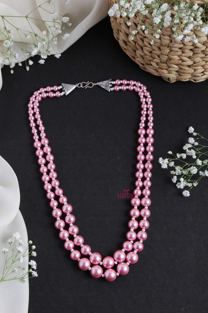 Shell Pearl Mala - N2695