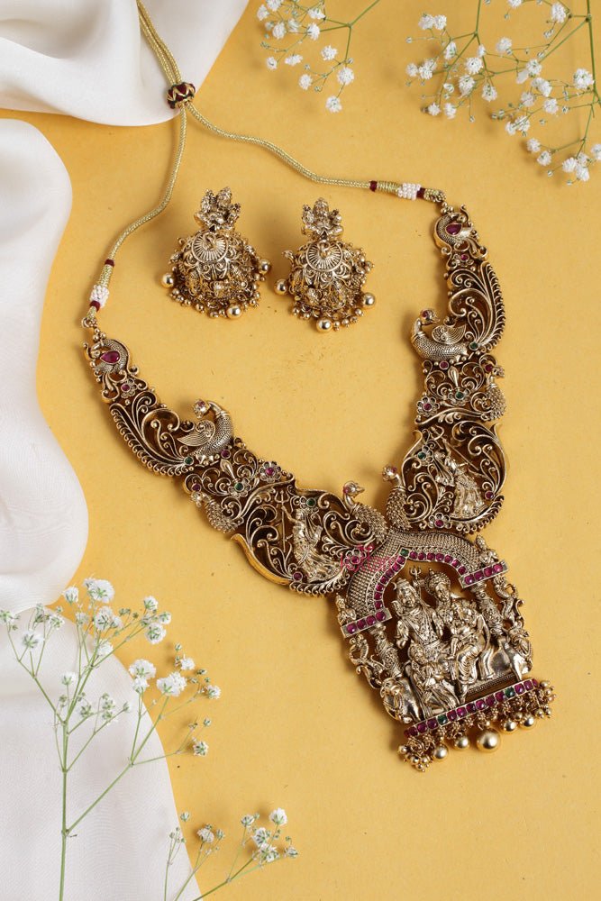 Shivn Parvathi Grand Necklace - N2642