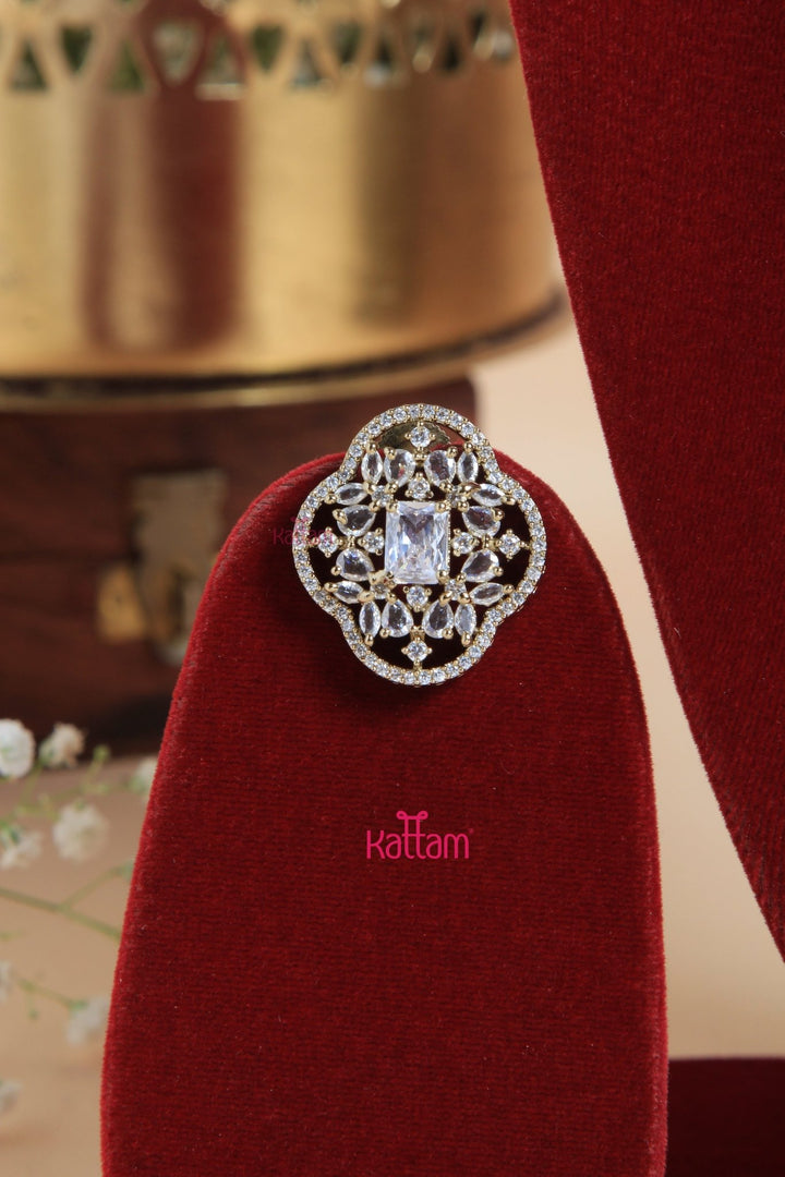 Shreya Victorian White Pearl Choker - N6105