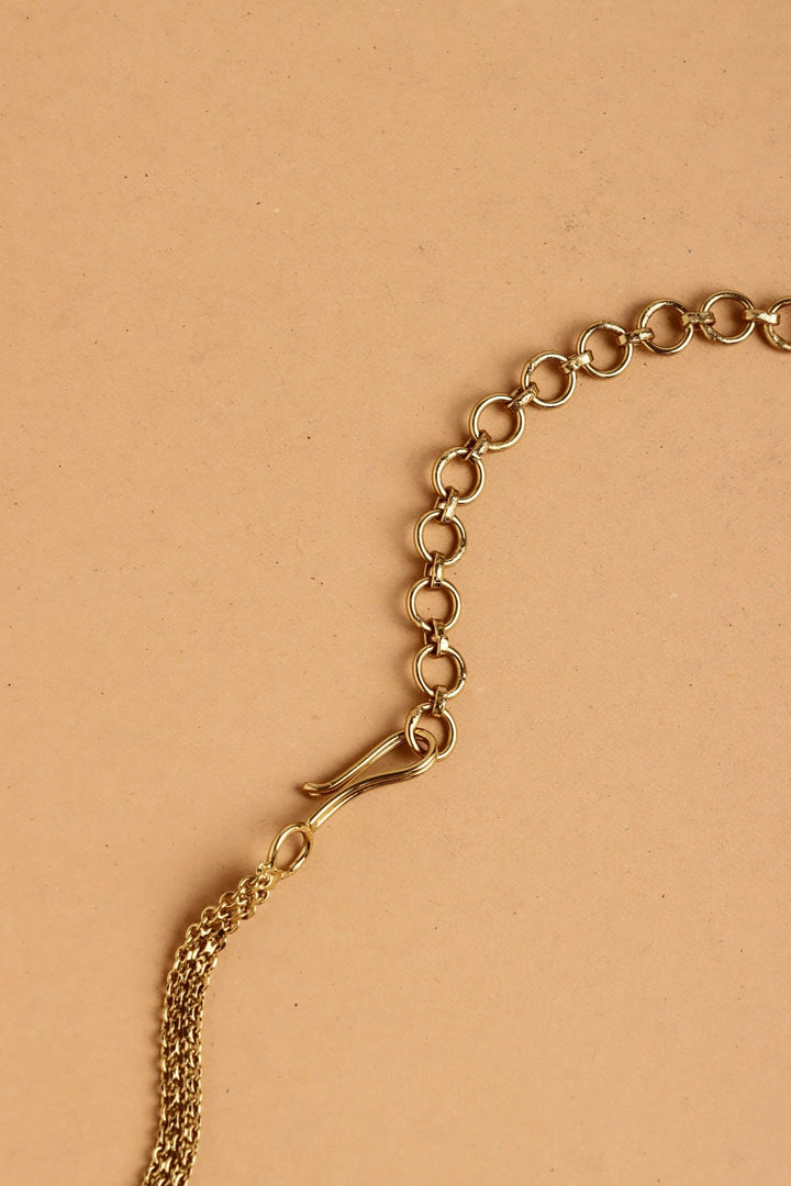 Shyla - Victorian Multistone Beads Hipchain - HB231