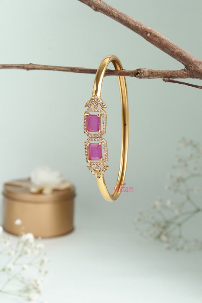 Simple Ruby Stone Kada - B468