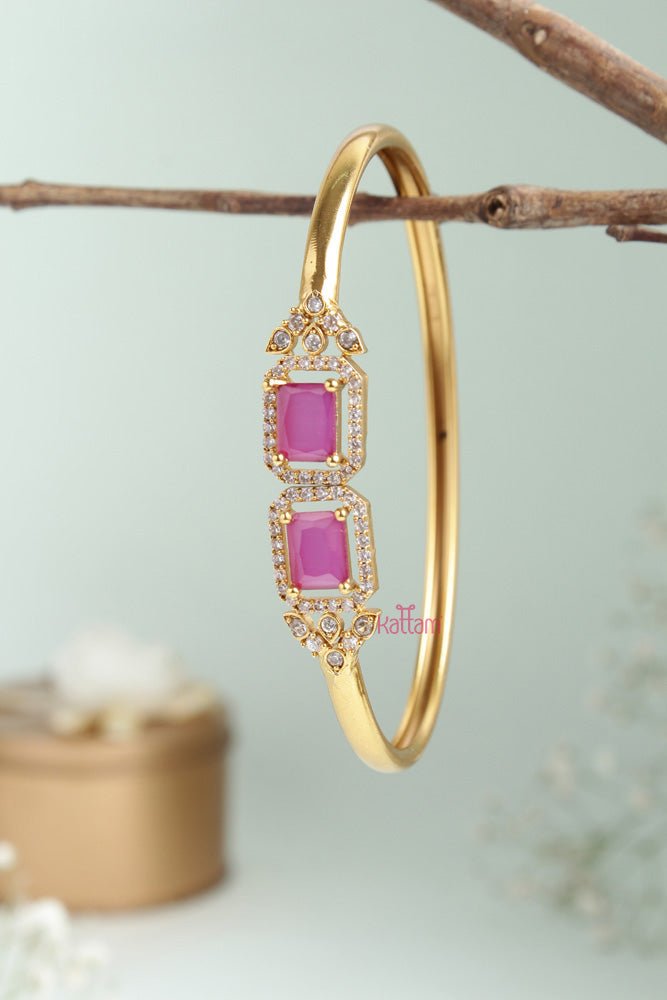 Simple Ruby Stone Kada - B468