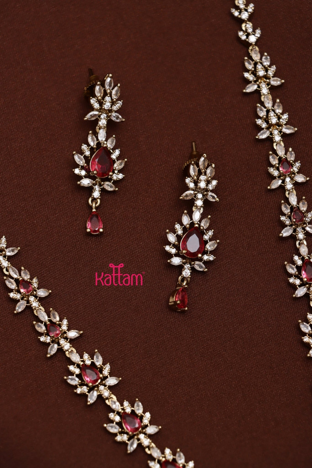 Sofi - AD Elegant Ruby Haram - N5268