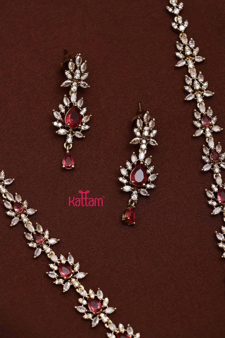 Sofi - AD Elegant Ruby Haram - N5268