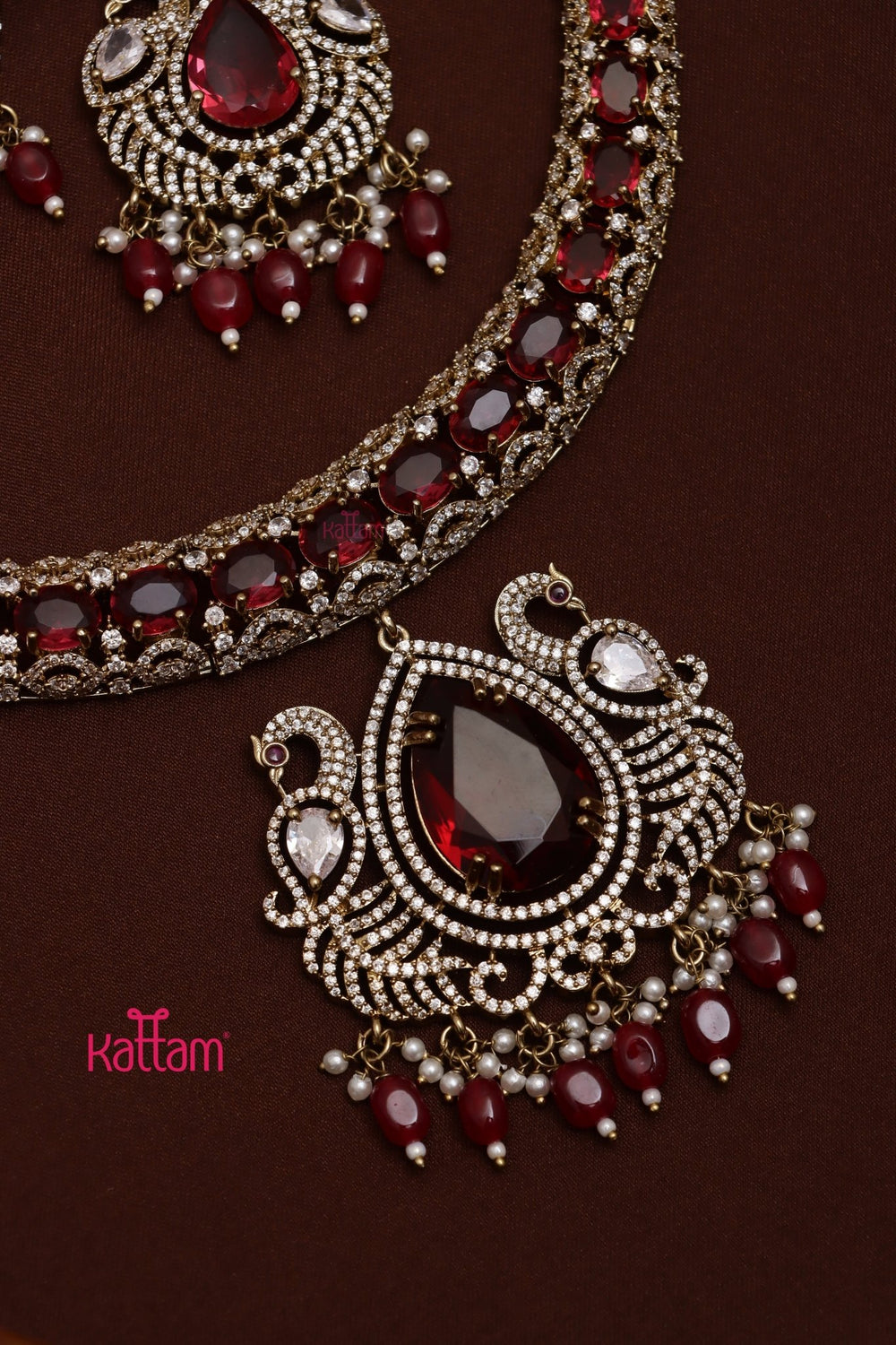Sofia - Ruby Hasli Choker - N5256