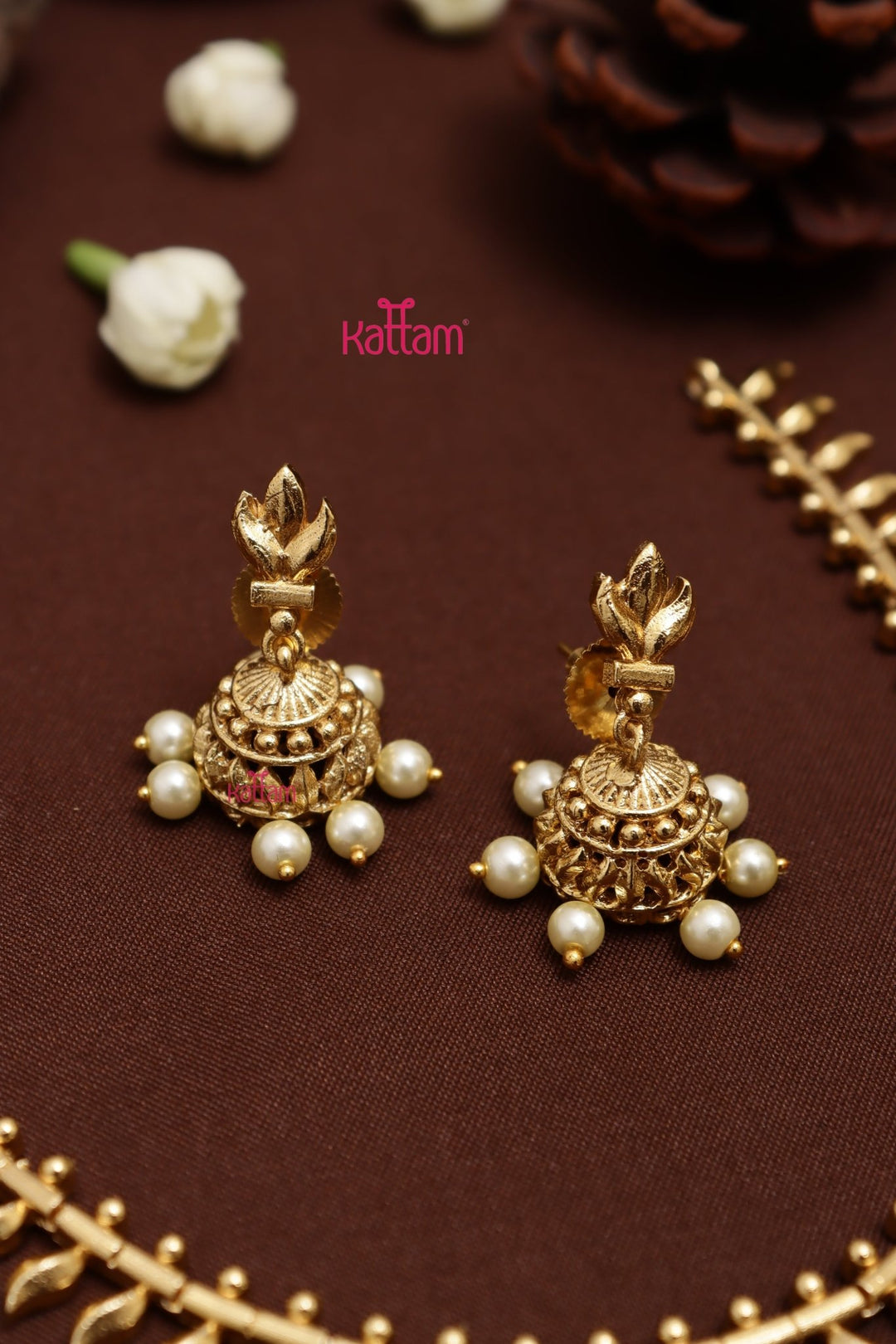 Spike Leaf Choker Set - N4033