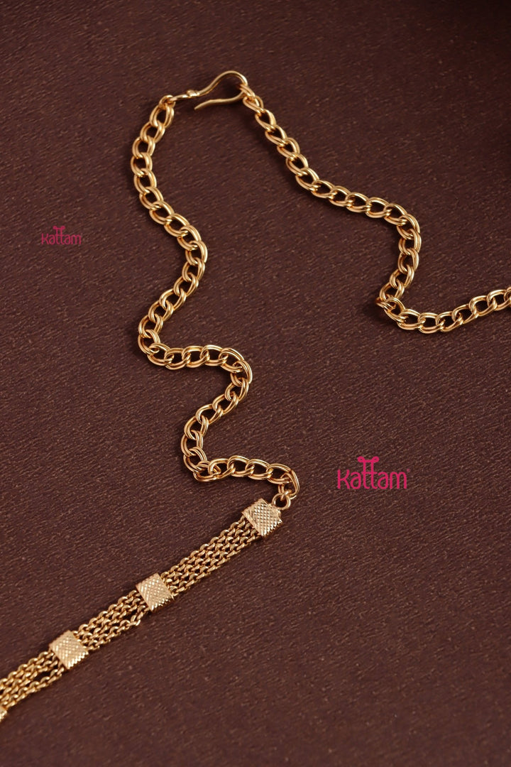 Square Stone Hiipchain - HB213
