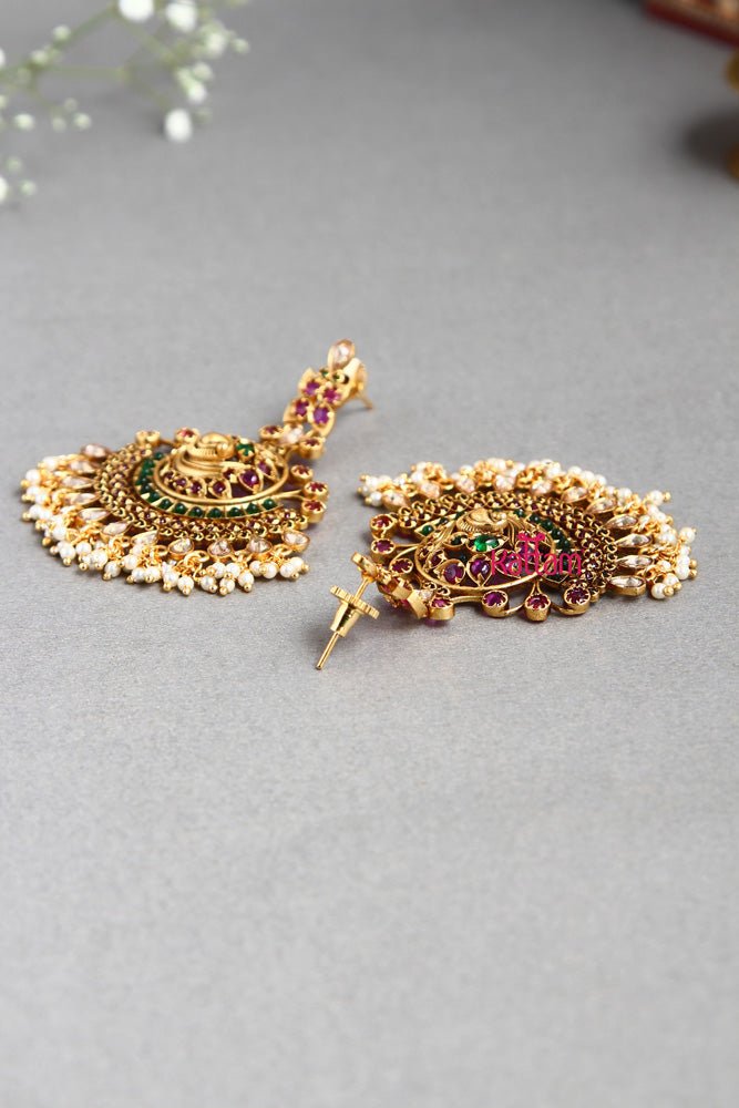 Statement Temple Earring - E391