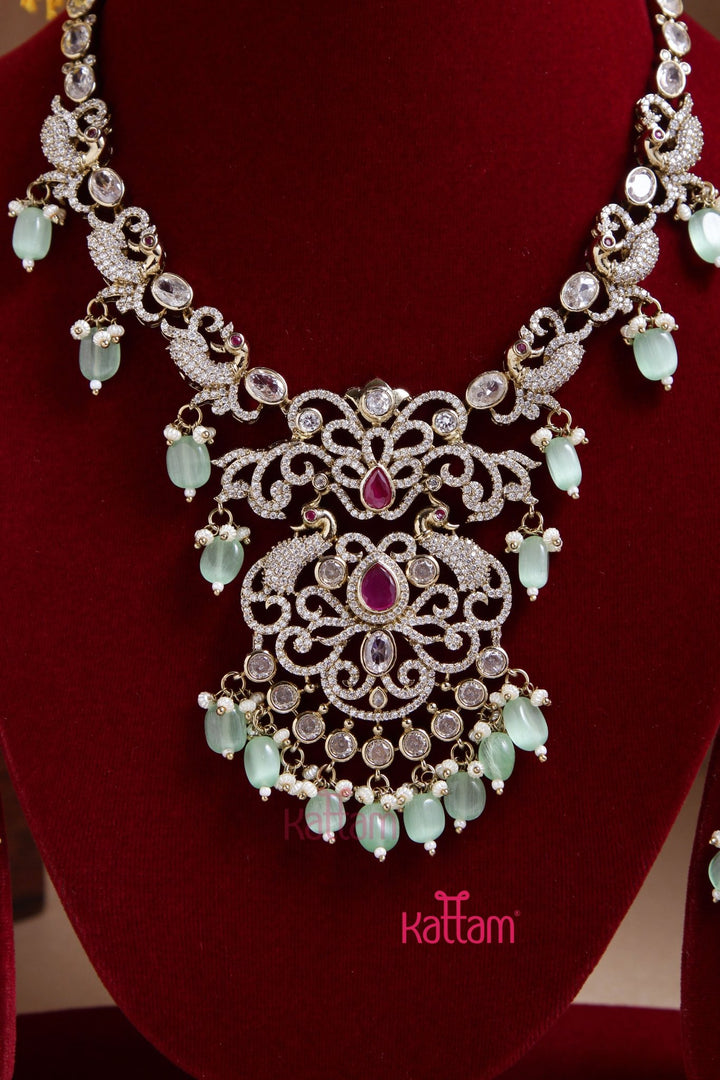 Stella Victorian Semi Bridal Necklace - N6076