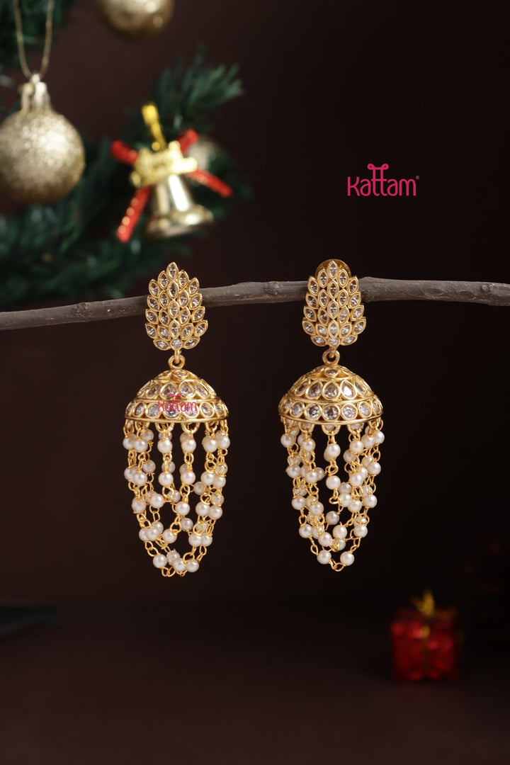 Stone Drops JHumka - E1306