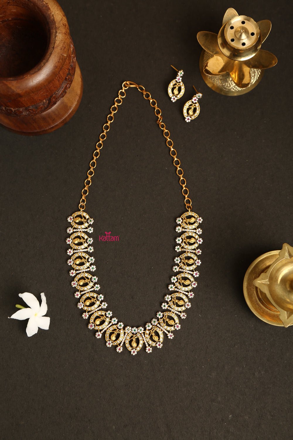 Stone Trendy Necklace - N832