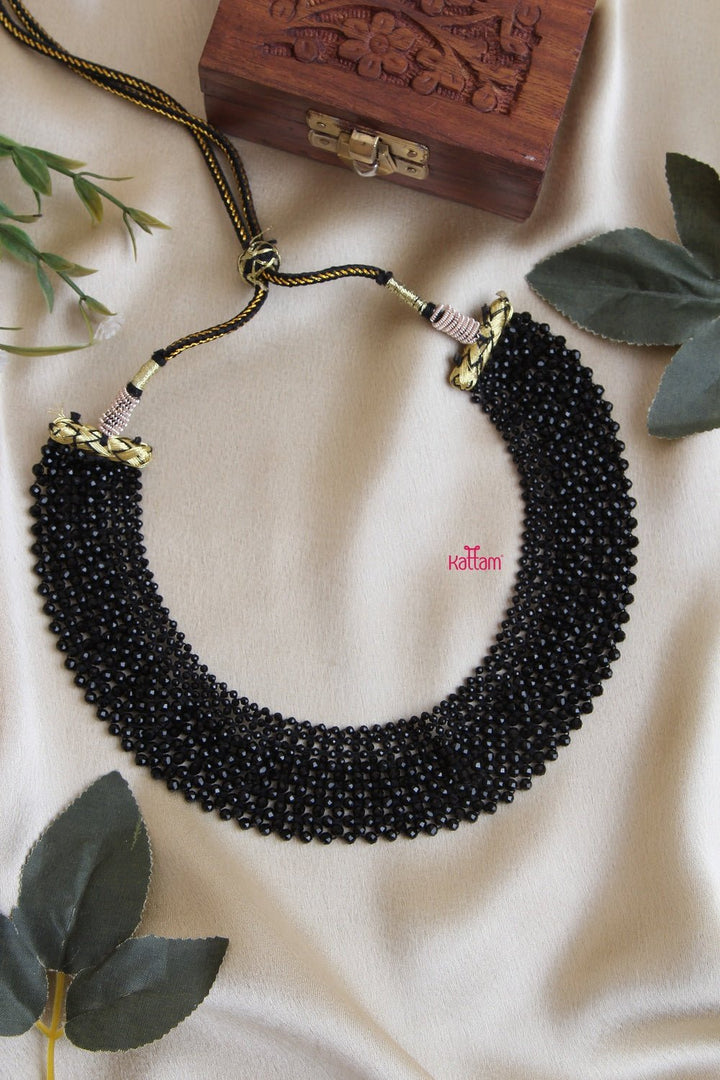 Stylish Handmade Hydrobeads Choker Necklace (No Earrings) - N1027