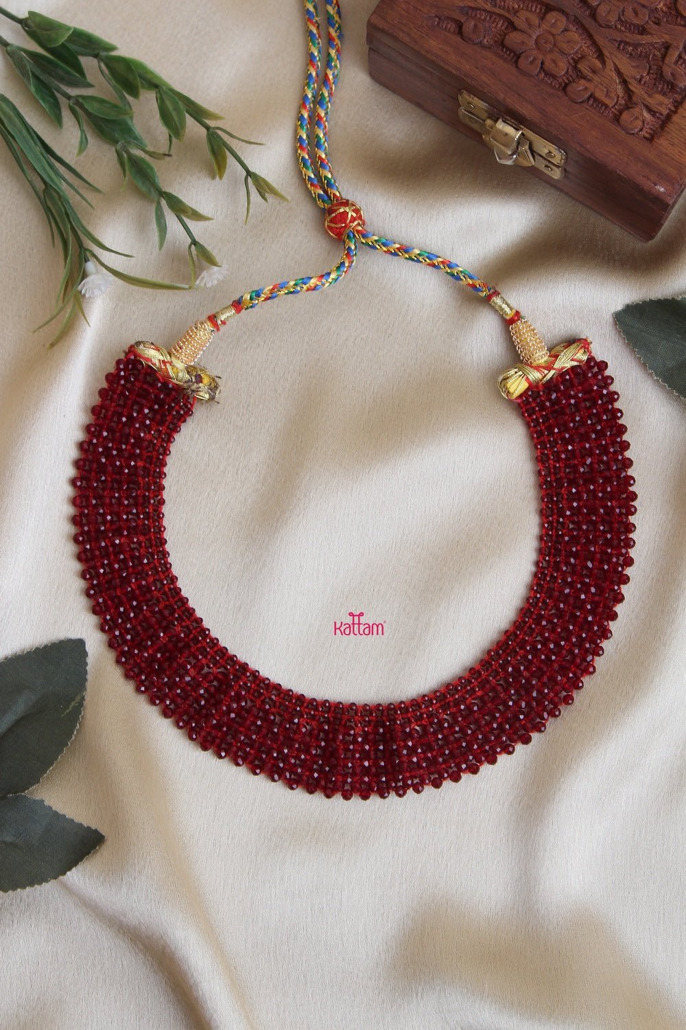 Stylish Handmade Hydrobeads Choker Necklace (No Earrings) - N1027