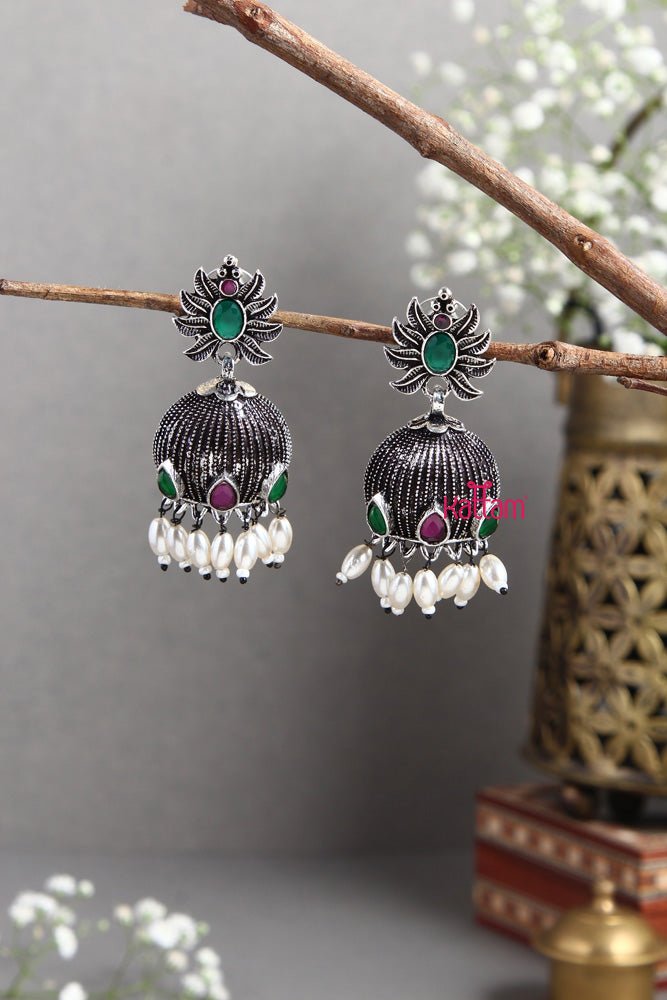 Sunflower Jhumka - E409