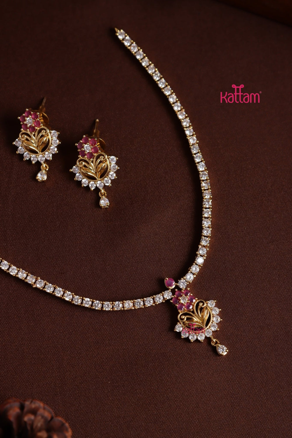 Surekha - Ruby Stone Choker - N4009