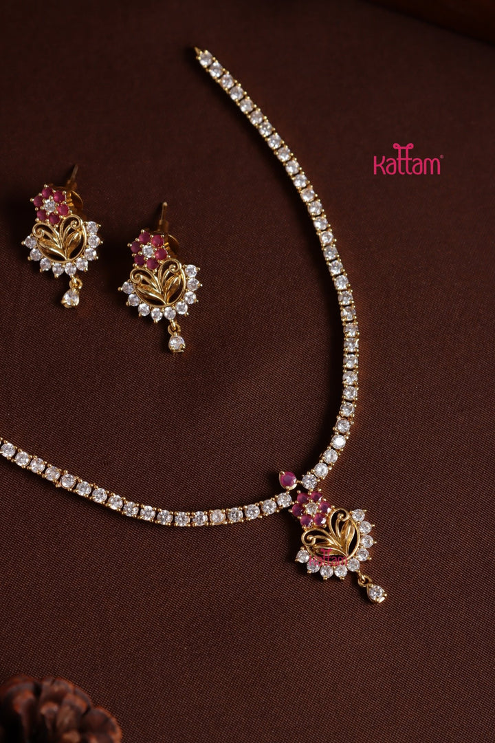 Surekha - Ruby Stone Choker - N4009