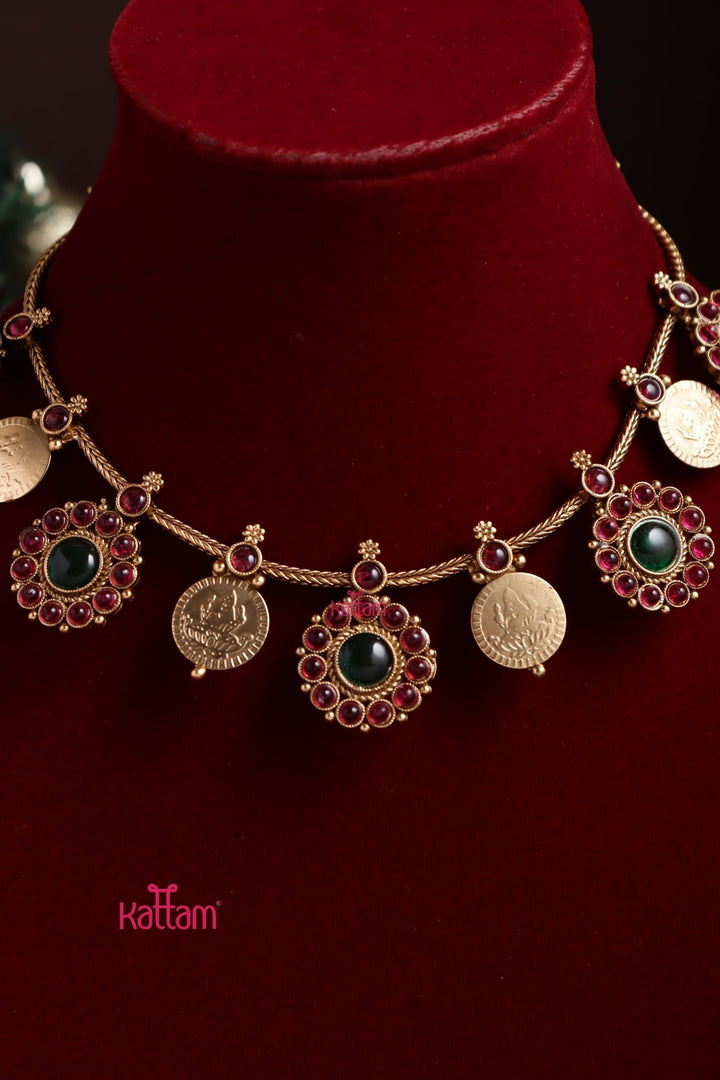 Sushma - Lakshmi Coin Choker - N3868