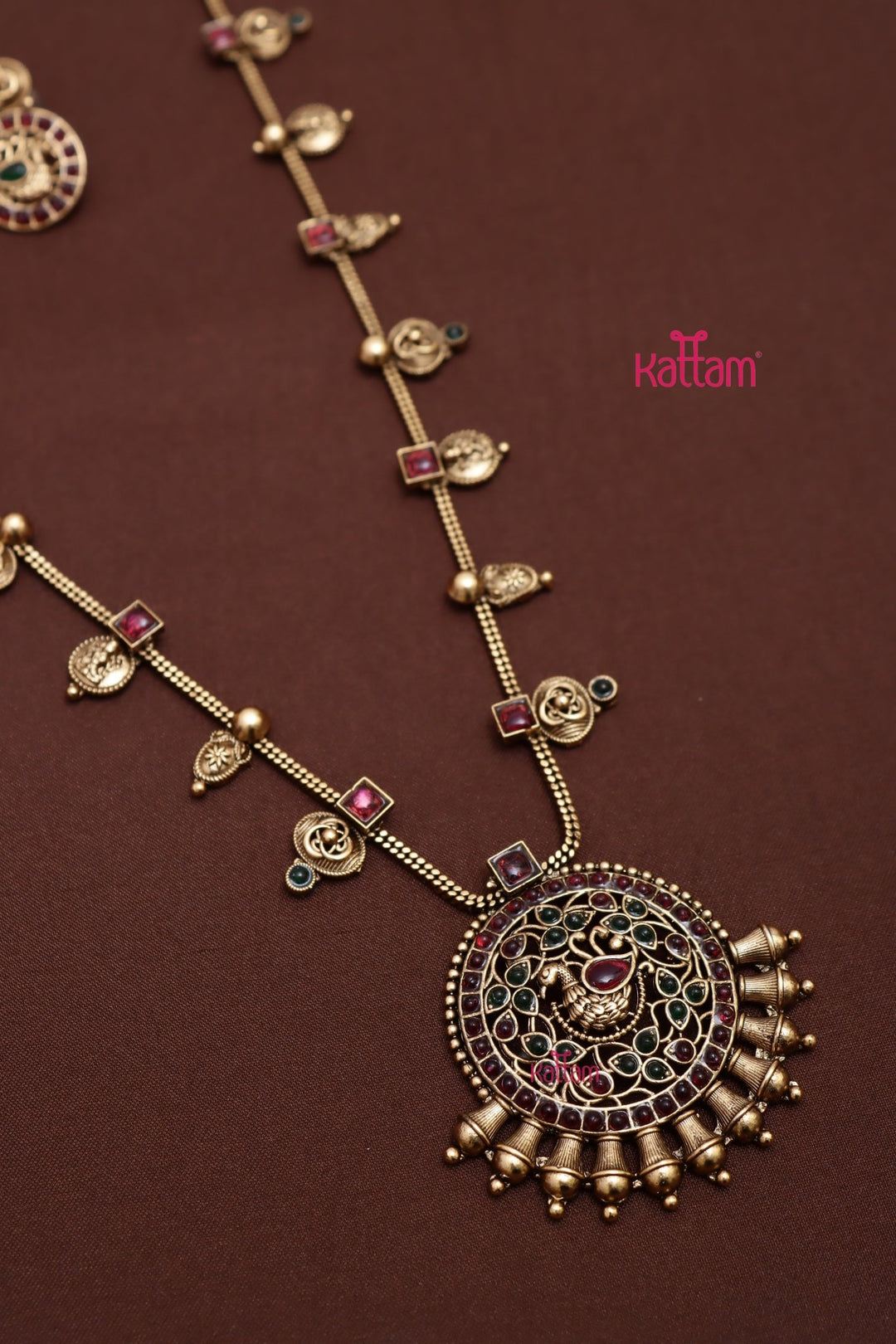 Swarnika - Coin Peacock Haram - N3996