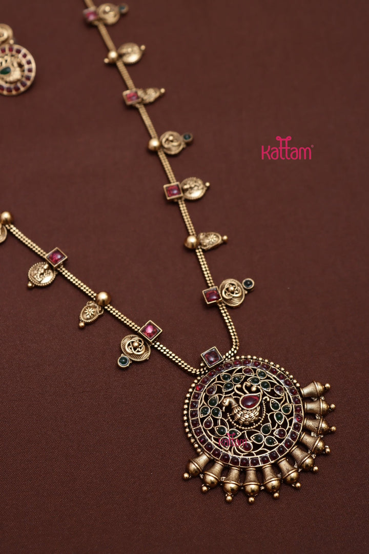 Swarnika - Coin Peacock Haram - N3996