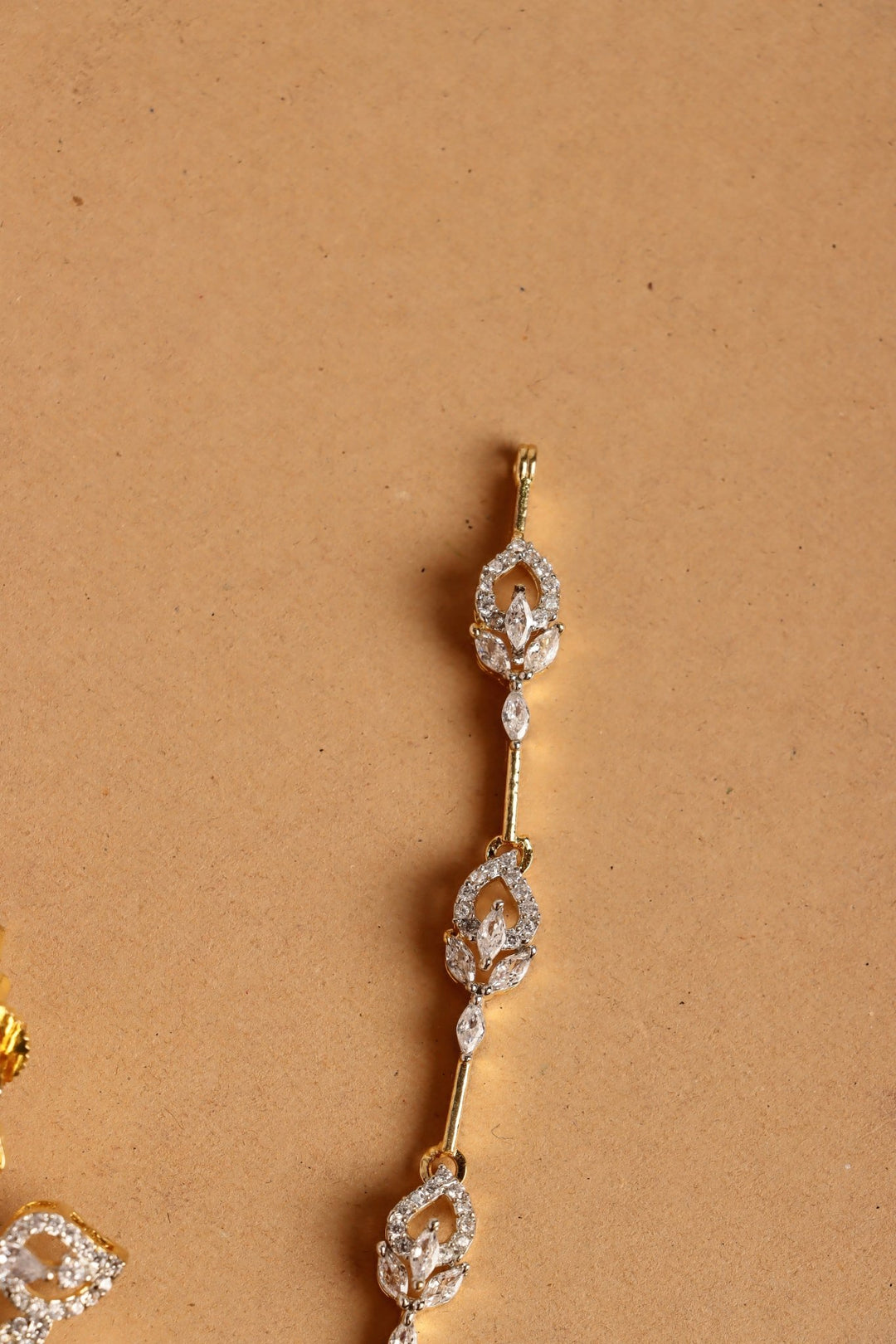 Sylvia - AD Stone Peacock Necklace - N5399