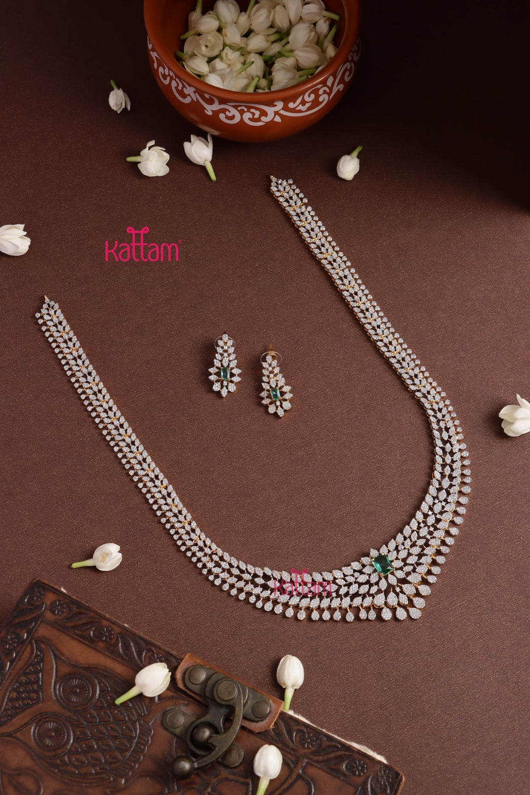 Tanisha - AD Aqua Stone Leaf Haram - N5326