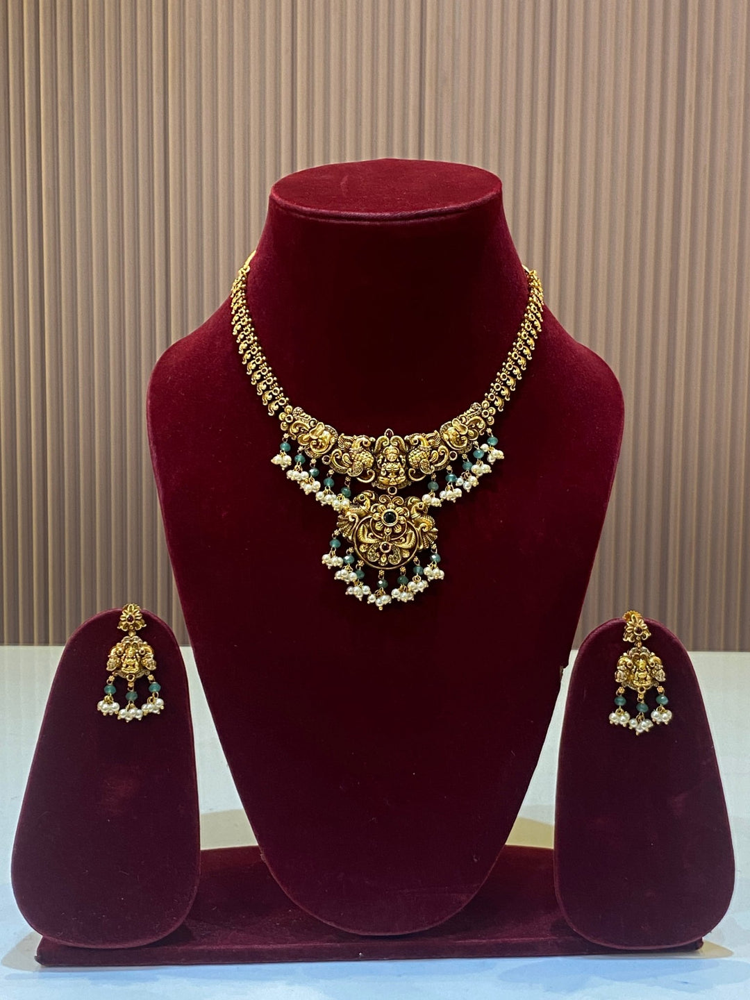 Temple Peacock Necklace - SPN01