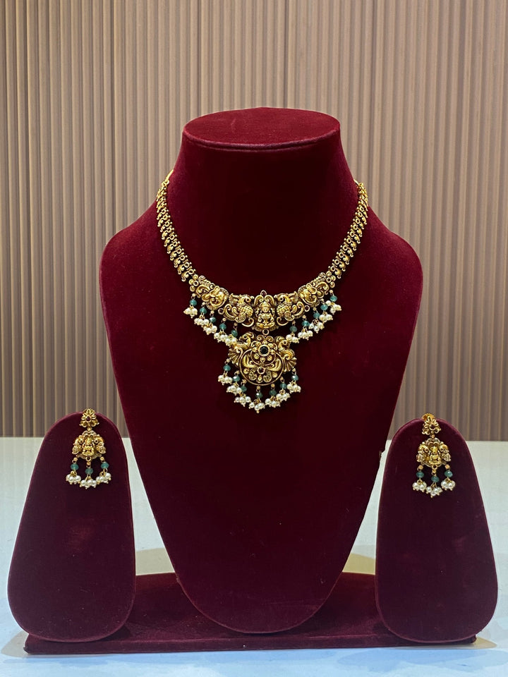 Temple Peacock Necklace - SPN01