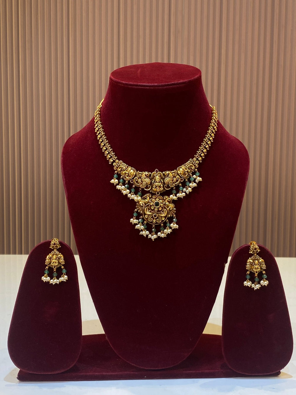 Temple Peacock Necklace - SPN01