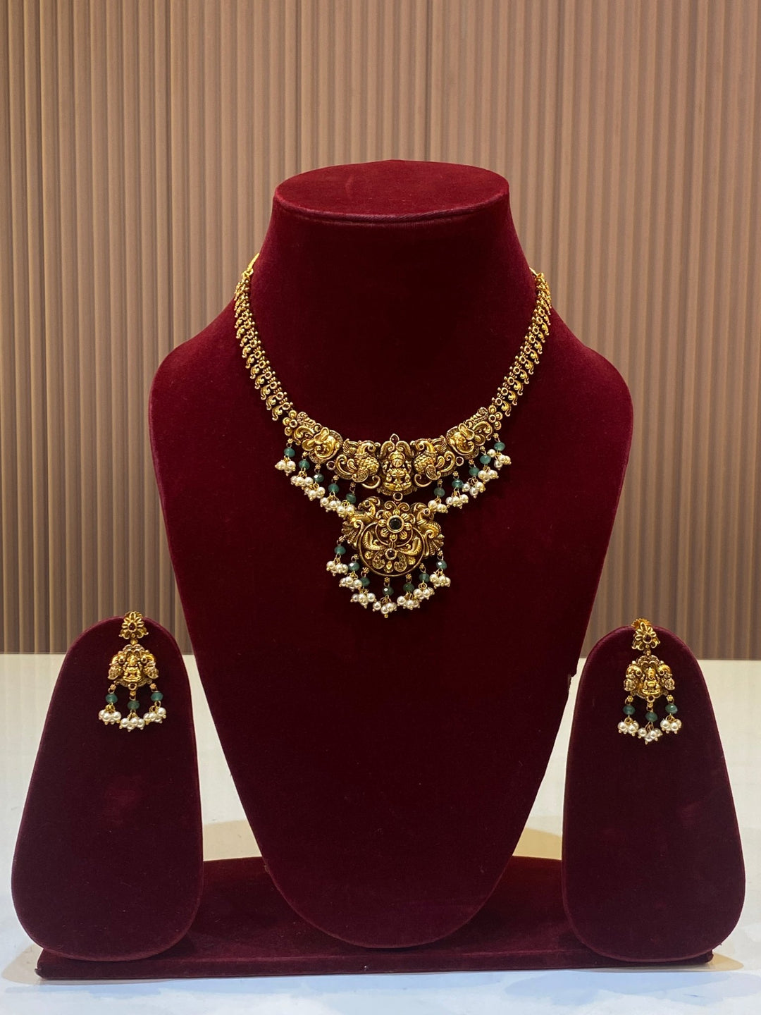 Temple Peacock Necklace - SPN01