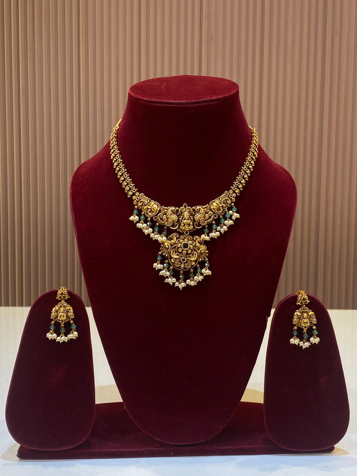 Temple Peacock Necklace - SPN01