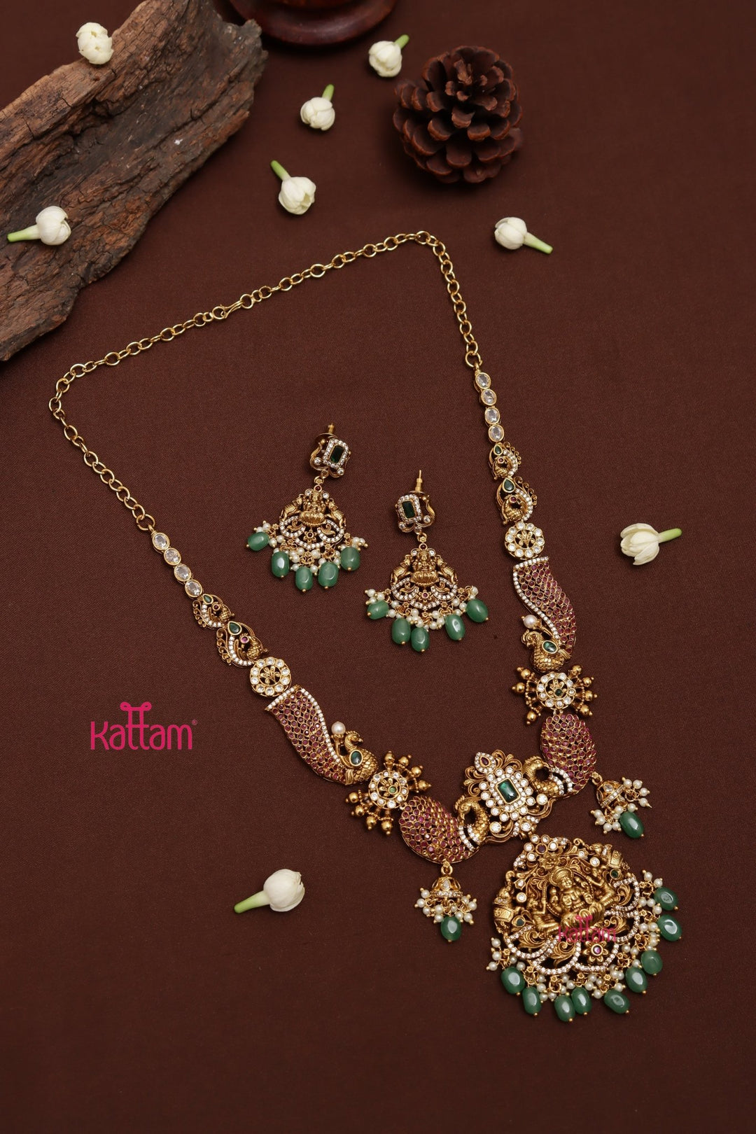 Thanmaya - Goddess Stone Necklace - N4022