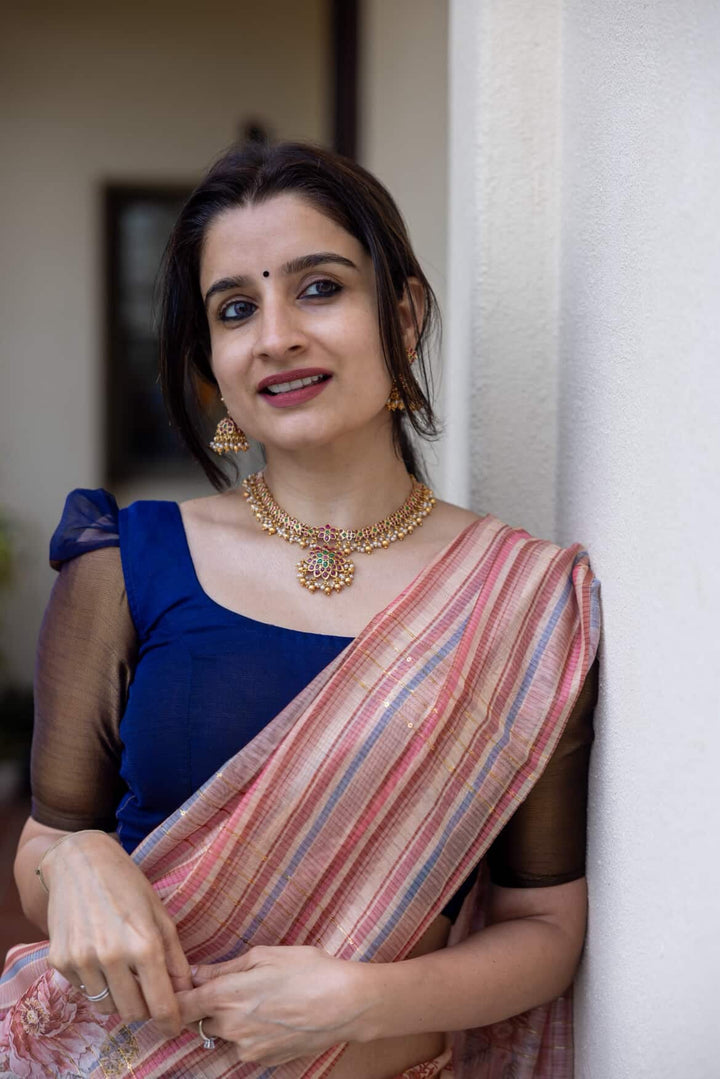 Tharani - Floral Necklace - N3088