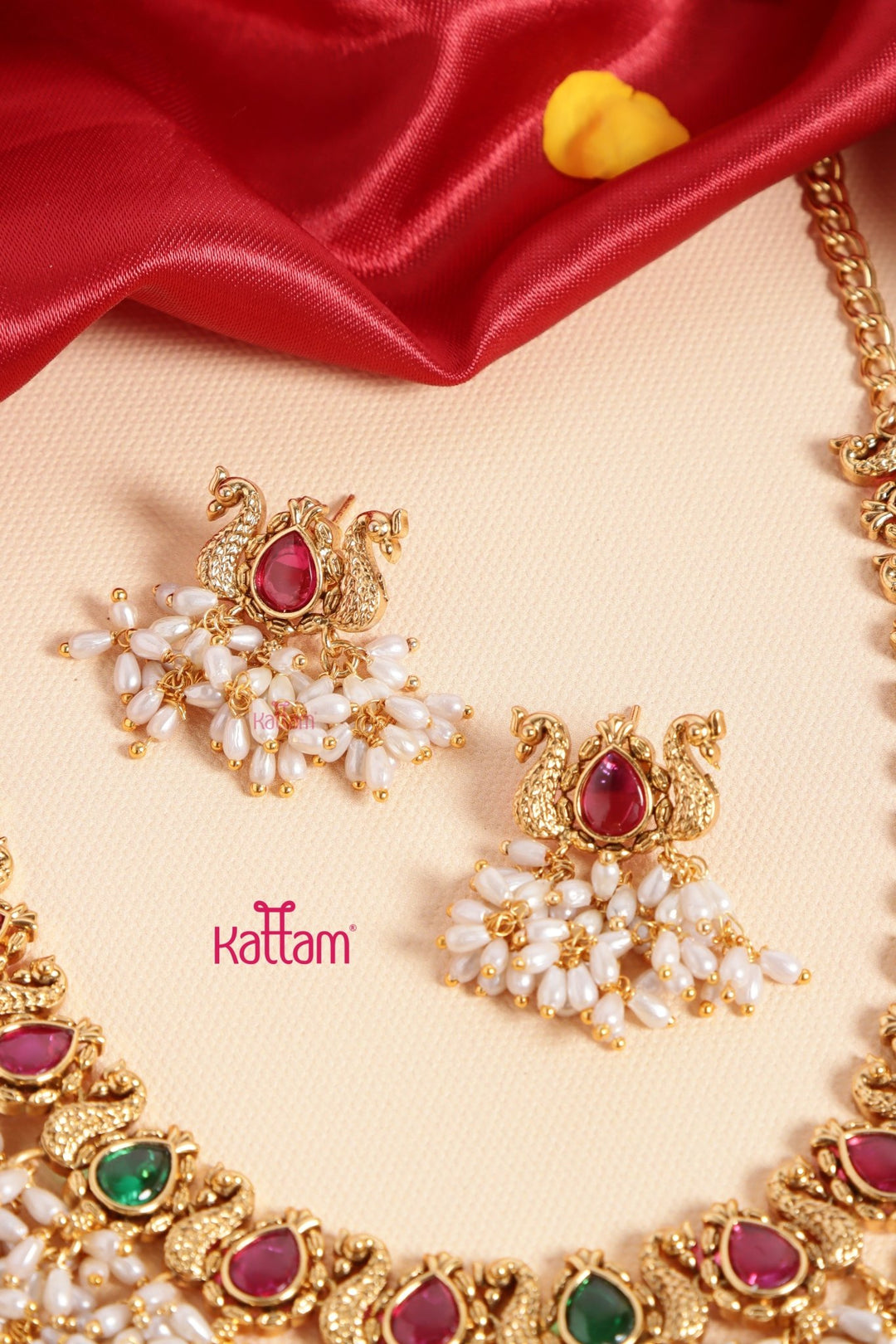 Thilagam Guttapusalu Choker Set - N3435
