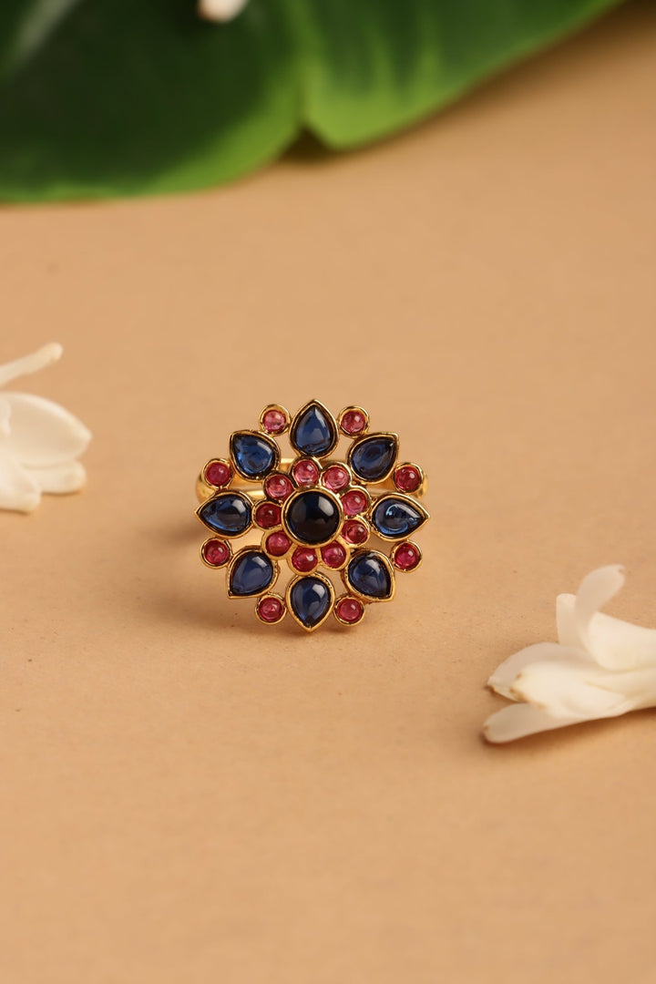 Thilak Blue Stone Ring - R79