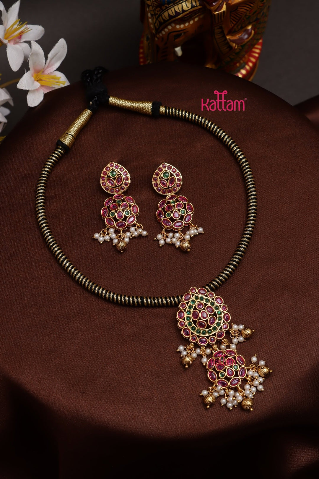 Thilak Handmade Thread Choker - N3766