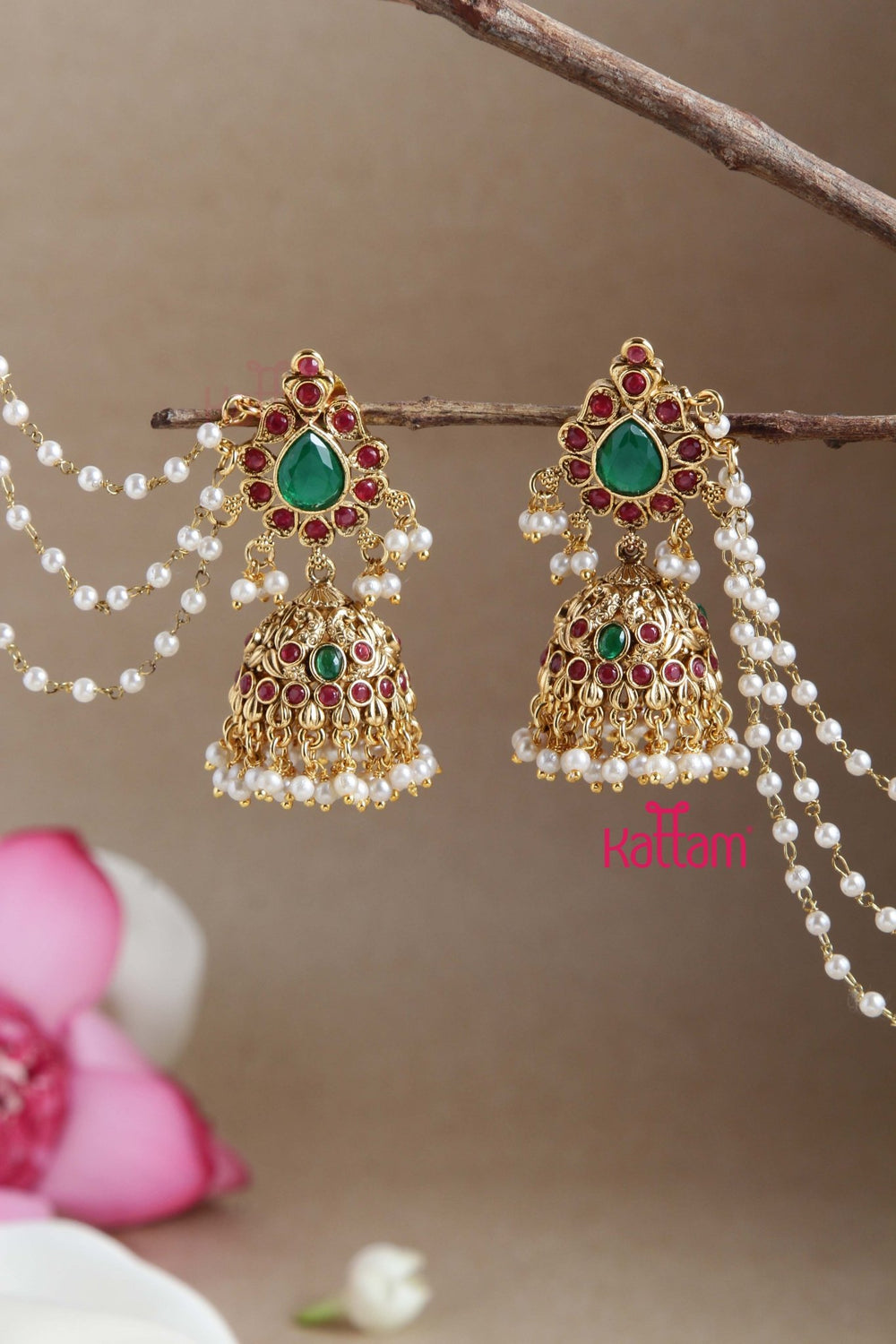 Thilak Jhumka With Maattal - E798