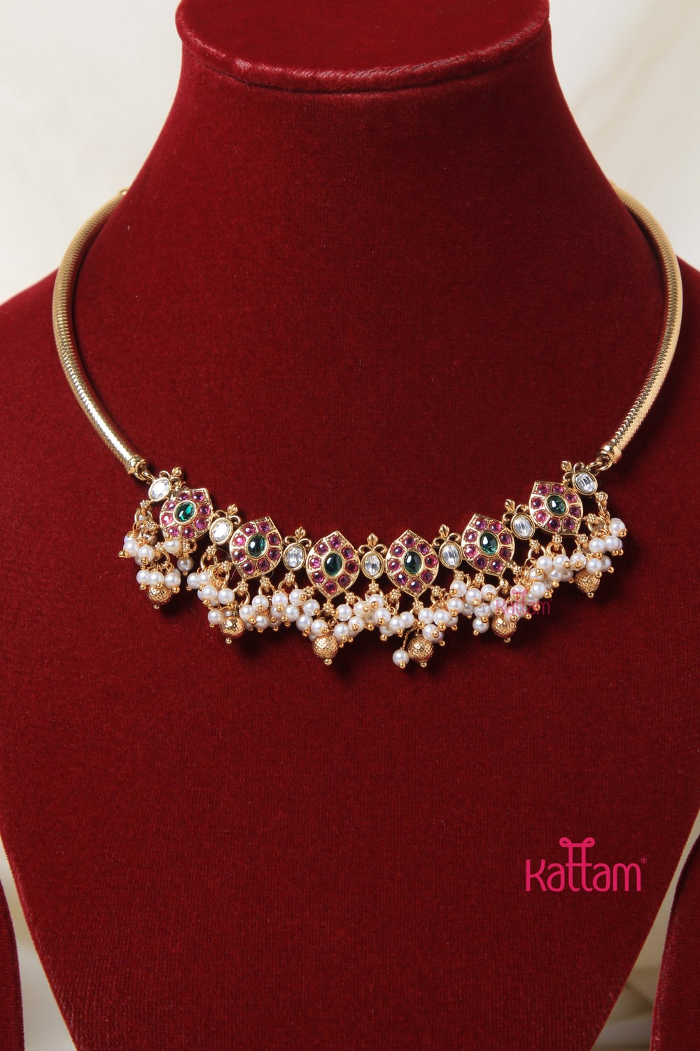 Thilak Pearl Choker Set - N3048