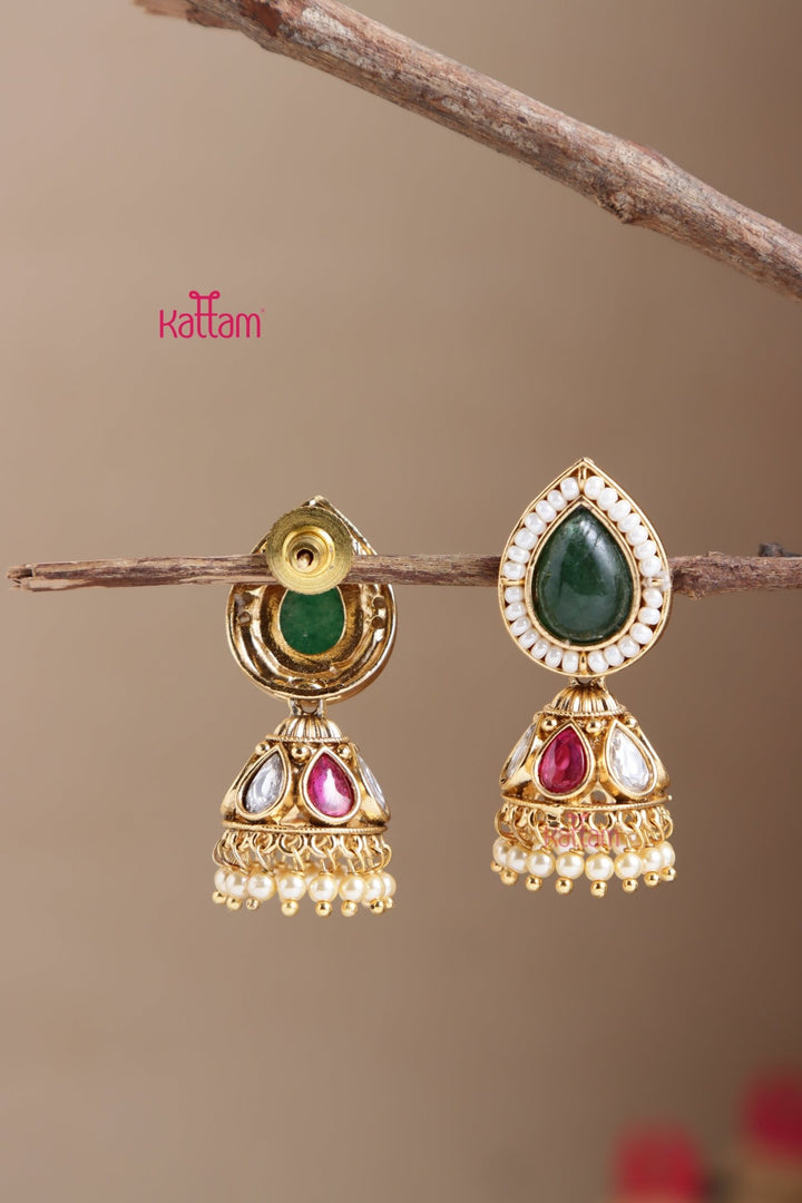 Thilak Pearl Jhumka - E1014