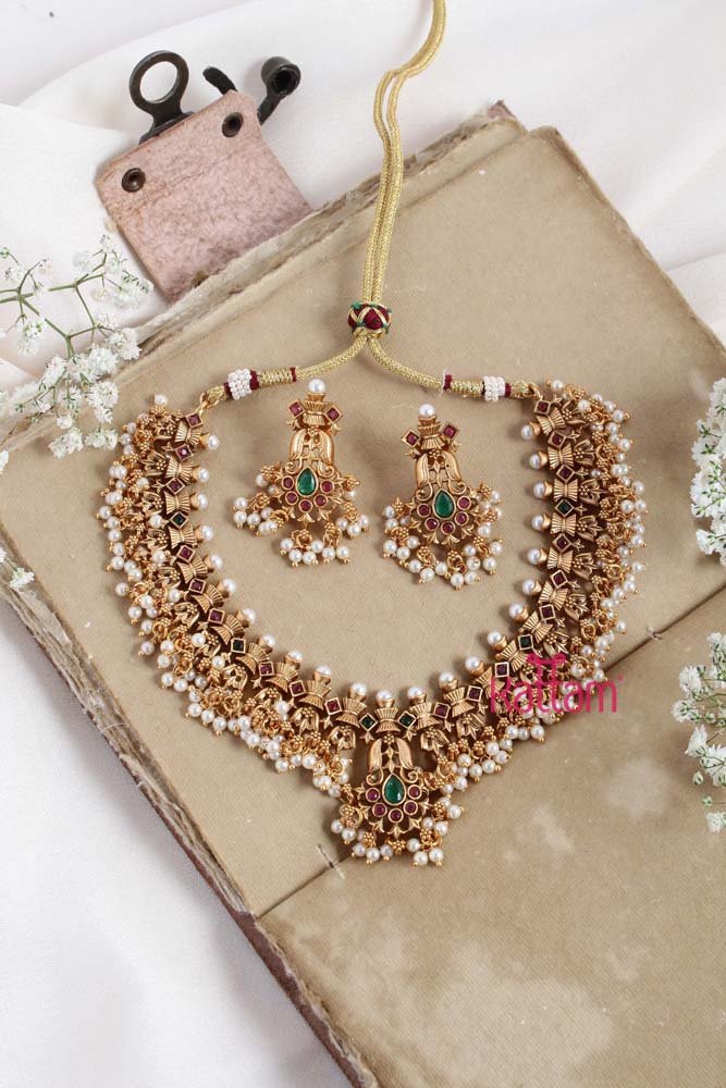 Thillak Matte Guttapusalu Necklace - N2318
