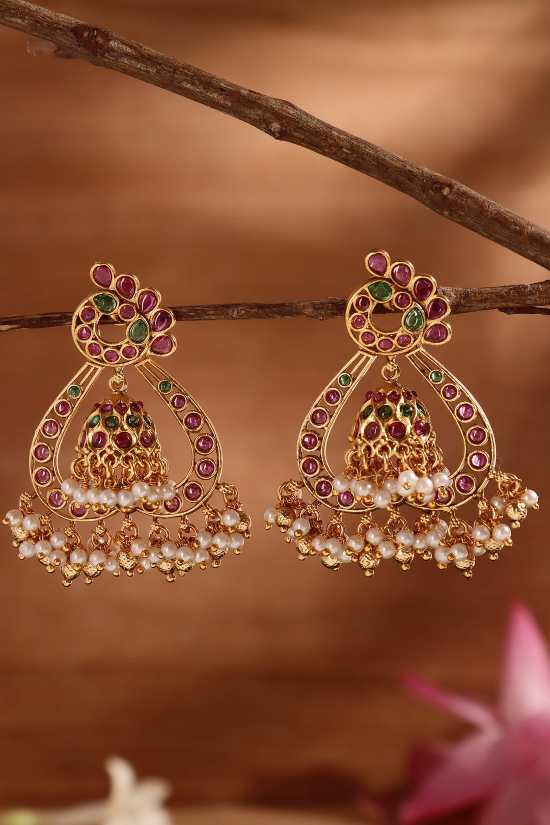 Thugira - 2 in 1 Detachable Earring - E1502