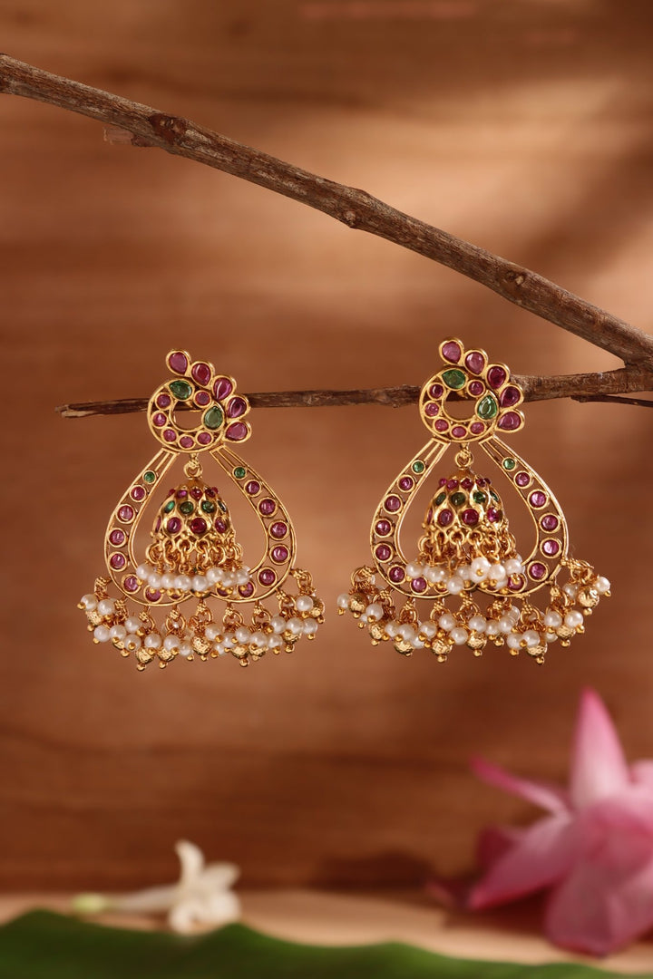 Thugira - 2 in 1 Detachable Earring - E1502