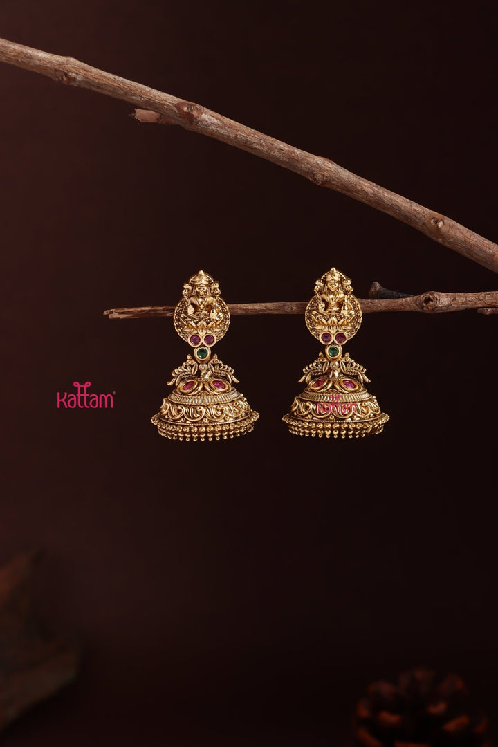 Traditional Lakshmi Jhumka - E1221
